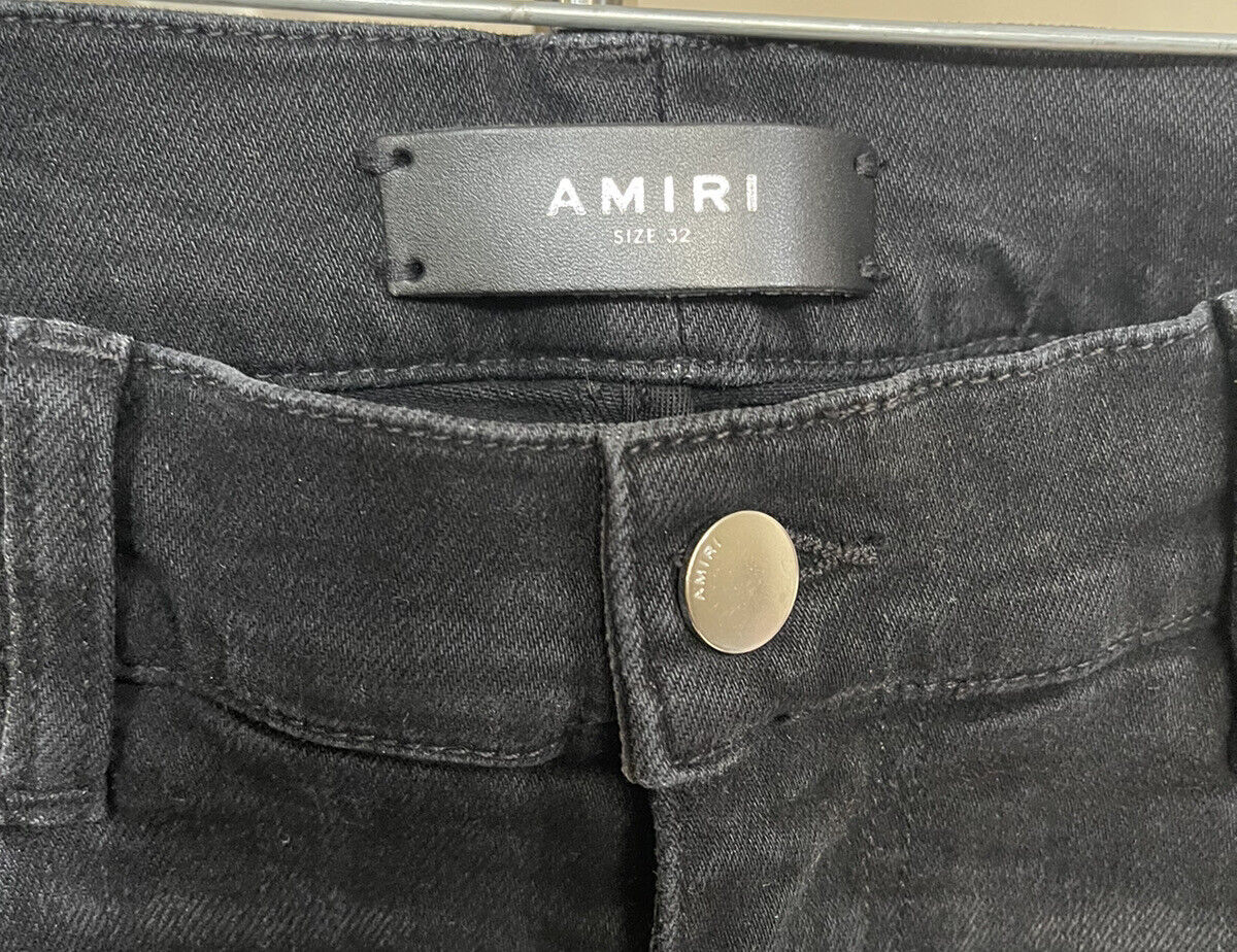 Amiri Men's Jeans SIZE 32 Black Wash Denim With Patch | eBay Amiri Men's Jeans SIZE 32 Black Wash Denim With Patch | eBay