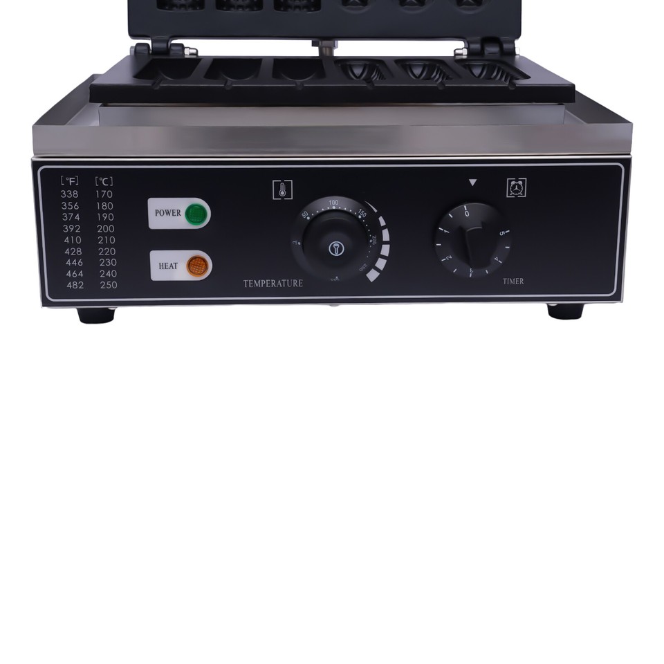 Commercial Electric Waffle Maker Corn Hot Dog Waffle Baker Machine 2