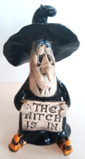 resin figurine The Witch is In 5" tall