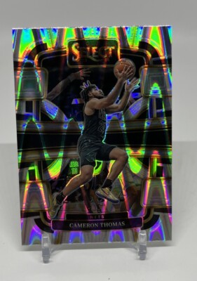 2023-24 Panini Select Cameron Thomas #6 Tectonic Prizm | eBay