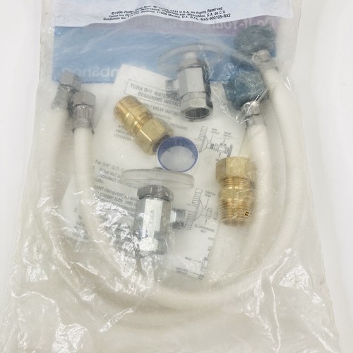 Toilet Connection Kit With 1/2 Turn Valves Brass Fittings And EZ Connect Lines - Picture 2 of 14