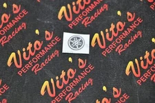 LOGO EMBLEM for handlebar key switch plastic stem cover Yamaha Banshee Blaster