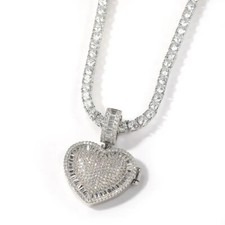 diamond tennis chain necklace