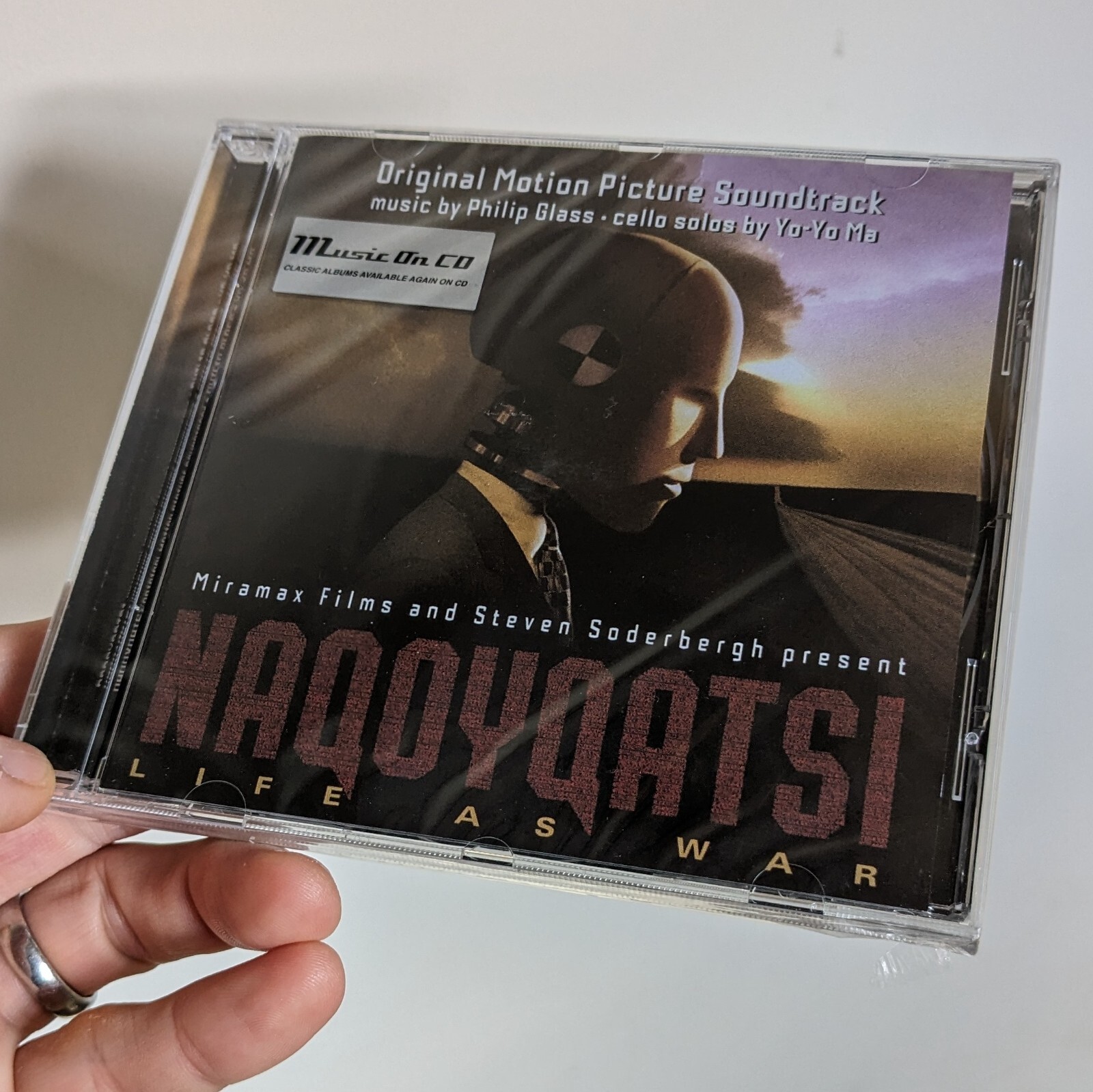 NAQOYQATSI (2002) Original Motion Picture Soundtrack (CD) by PHILIP GLASS *2021