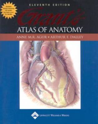 #ad Grants Atlas of Anatomy 11th Edition Paperback By Anne M R Agur GOOD $3.52