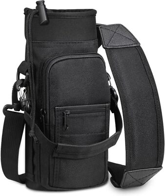 Water Bottle Carrier Bag ports Water Bottle Sling Case Holder Sleeve Pouch Bag