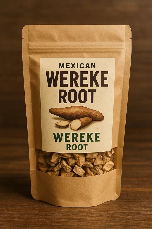RELAX REMEDY Organic Wereke Root C/S - 100% Pure, Wild-Crafted Mexican Ibervillea Sonorae