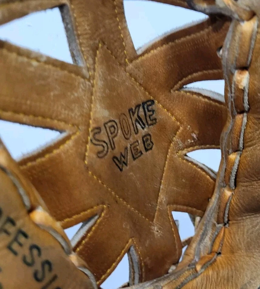 Guante de béisbol ALL STAR DERECHO PHIL RIZZUTO #FR 2100 Japón PROFESIONAL radios web Foto 4 de 4