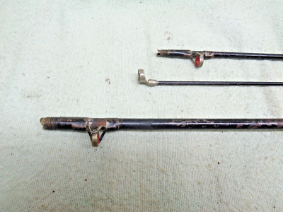 Vintage Antique Rare South Bend Steel 3 piece Bait Casting Fishing