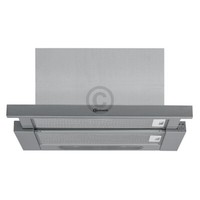 Bauknecht DBAH64LMX Dunstabzugshaube 60Cm Flachschirm Zum Schrankeinbau