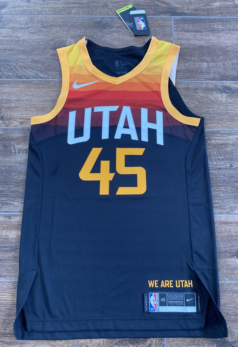 Nike NBA Utah Jazz Donovan Mitchell City Edition Swingman Jersey