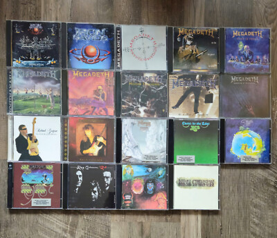 Heavy metal CD Sammlung - Iron Savior-Megadeth-Grapow-Yes-King Crimson