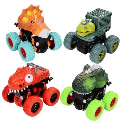 Dinosaur Toys for Year Old Boys, Push Pull Friction