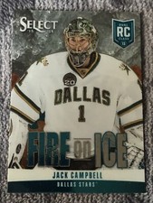 Jack Campbell 2014 Panini Select Fire on Ice Dual RC Class