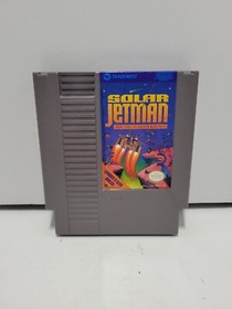 Solar Jetman con p&oacute;ster Nintendo NES completo en caja en caja original