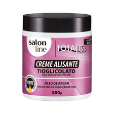 Salon Line Total Liss Strong Thioglycolate Straightening Cream with Argan Oil