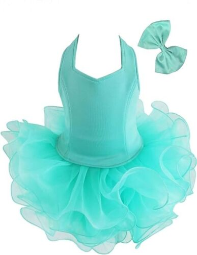 Jenniferwu Girls Tulle Flower Princess Wedding Party Handmade Beaded Dress 6T
