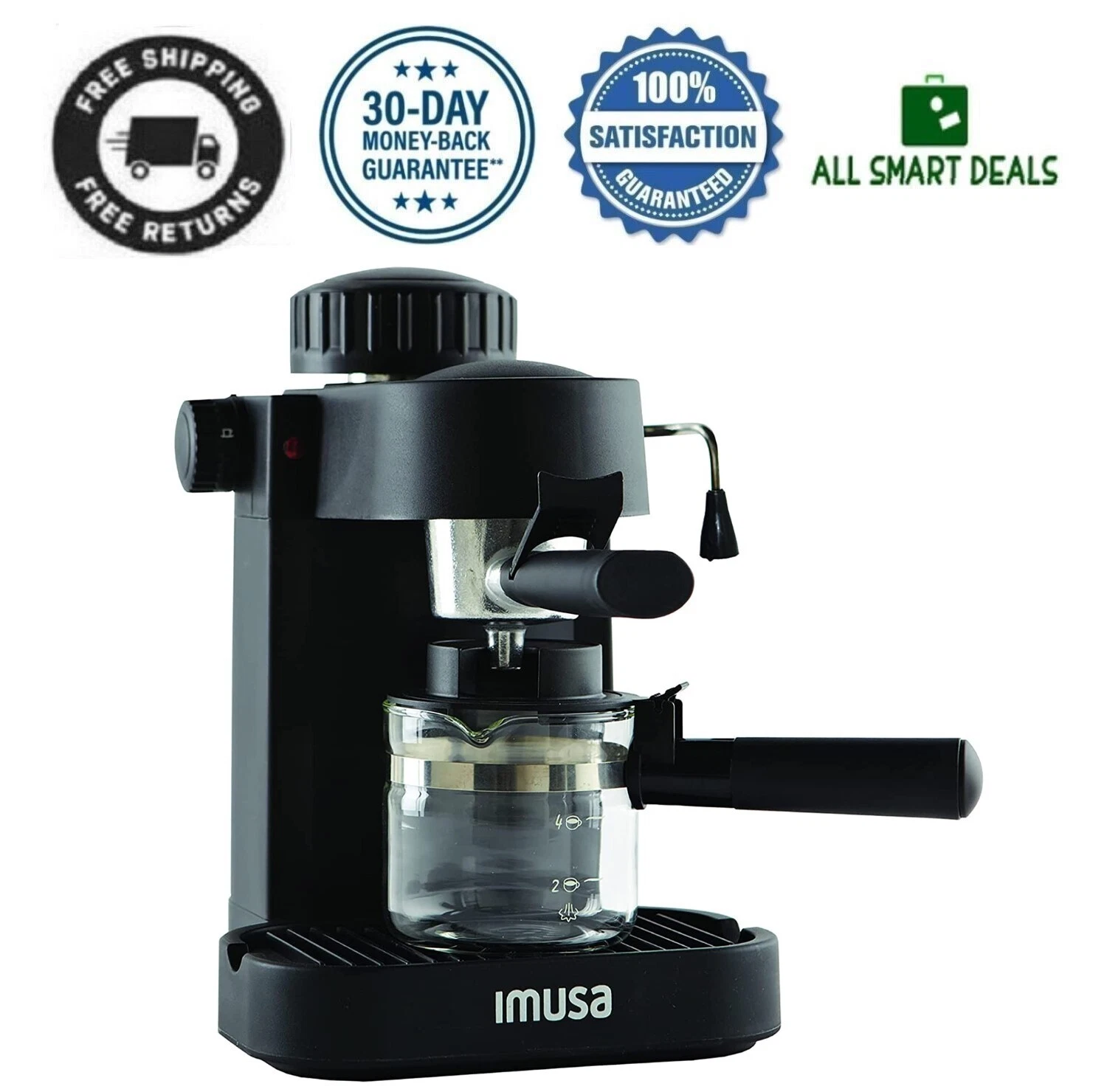 Maquina Para Cafe Expreso Y Capuchino Barista En Casa Rapido En Minutos Calidad