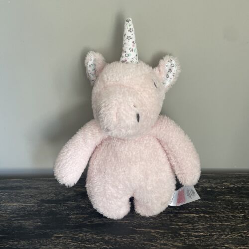Primark Pink Unicorn Floral Ears Horn Gemma 10" Soft Plush Toy - 第 1/4 張圖片