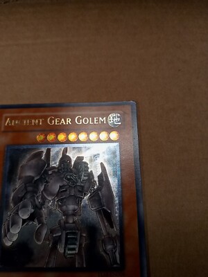 Ancient Gear Golem TLM-EN006 unl Ultimate Rare Yugioh NM/VLP | eBay