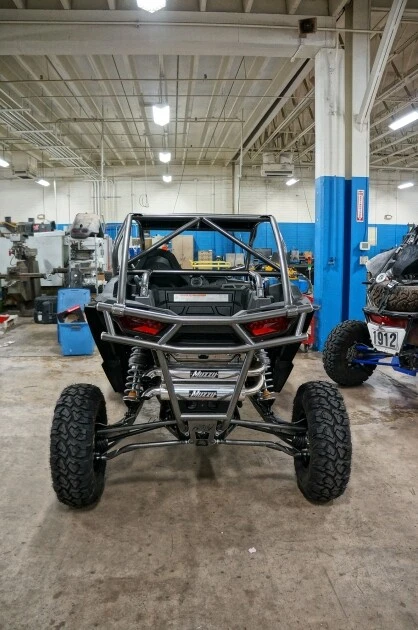 Jaula antivuelco Lonestar Racing LSR Polaris RZR XP 1000 con parachoques trasero vBar Chromoly Foto 2 de 4