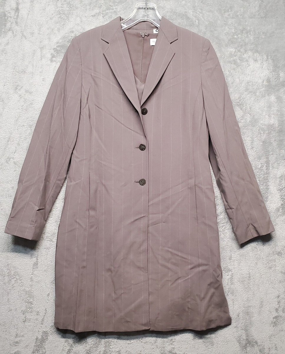 Valerie Stevens Collection Womens Dress Jacket Set Size Wool