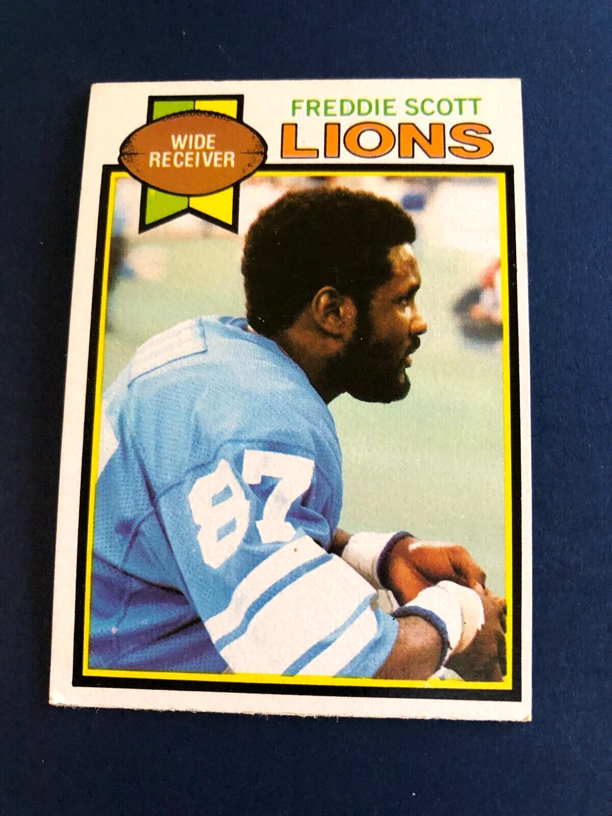1979 Topps Football - Freddie Scott #178 (RC) Detroit Lions