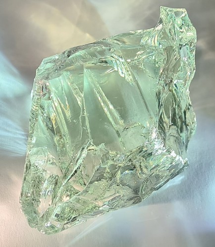 Andara Kristall Andara crystal Color Klar Teansparent Hauch Grün 1127g - Bild 3 von 19