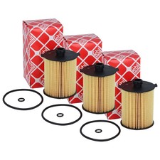 Ölfilter Motor Öl Filter FEBI 101323 3 Stück für Polestar Volvo V60 I XC60 XC90 