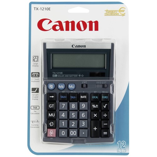 Canon TX-1210E Calculator - Ideal companion for business professionals.