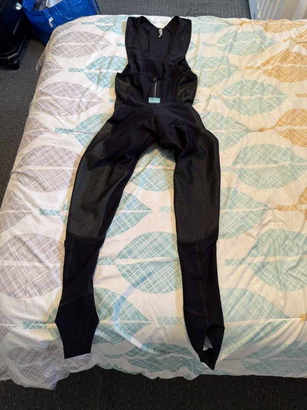 Men's Assos Campionissimo Racing AEPD winter cycling bib tights Size XL