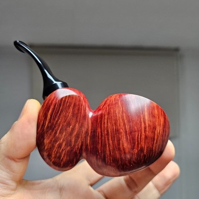 Tabakpfeife vom Manfred Hortig NEU-Tobacco Briar Smoking pipe 9mm Filter