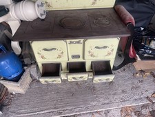Ceramic Wood Burning Stove, Oven And Proofing Drawers. Restoration Project.