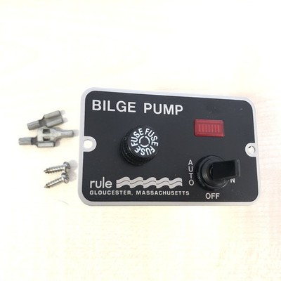 12V Automatischer Schalter Rule 41 Bilgen Pumpe Panel 3-Wege Schalterpaneel 