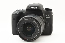 Canon EOS 8000D Digital SLR Camera Standard Lens Set / EF 18-55mm 1:3.5-5.6 II