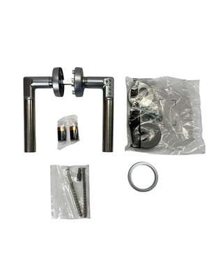 ASSA ABLOY digitaler Türbeschlag Code Handle DIN Links - Zimmertürbeschlag