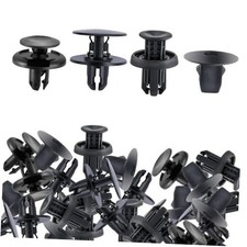4 in 1 80pcs Push Retainer Clips Assortment Kit Replace 91512-SX0-003, 80Pcs
