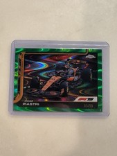 2025 Topps Chrome F1 Oscar Piastri Green Raywave Refractor 50/99