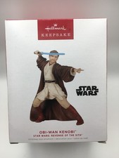 2022 Hallmark Keepsake  Star Wars  26   Obi-Wan Kenobi Christmas Ornament NIB