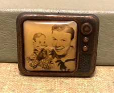 Vintage Original Howdy Doody and Buffalo Bob Smith TV Pin
