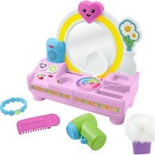 Fisher-Price Laugh & Learn Let’s Get Ready Vanity Musical Playset for Baby