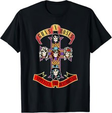 Guns N' Roses Official Cross T-Shirt