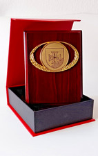 Auszeichnungs-Plakette Ehrenpreis für Reservisten Bundeswehr im Etui