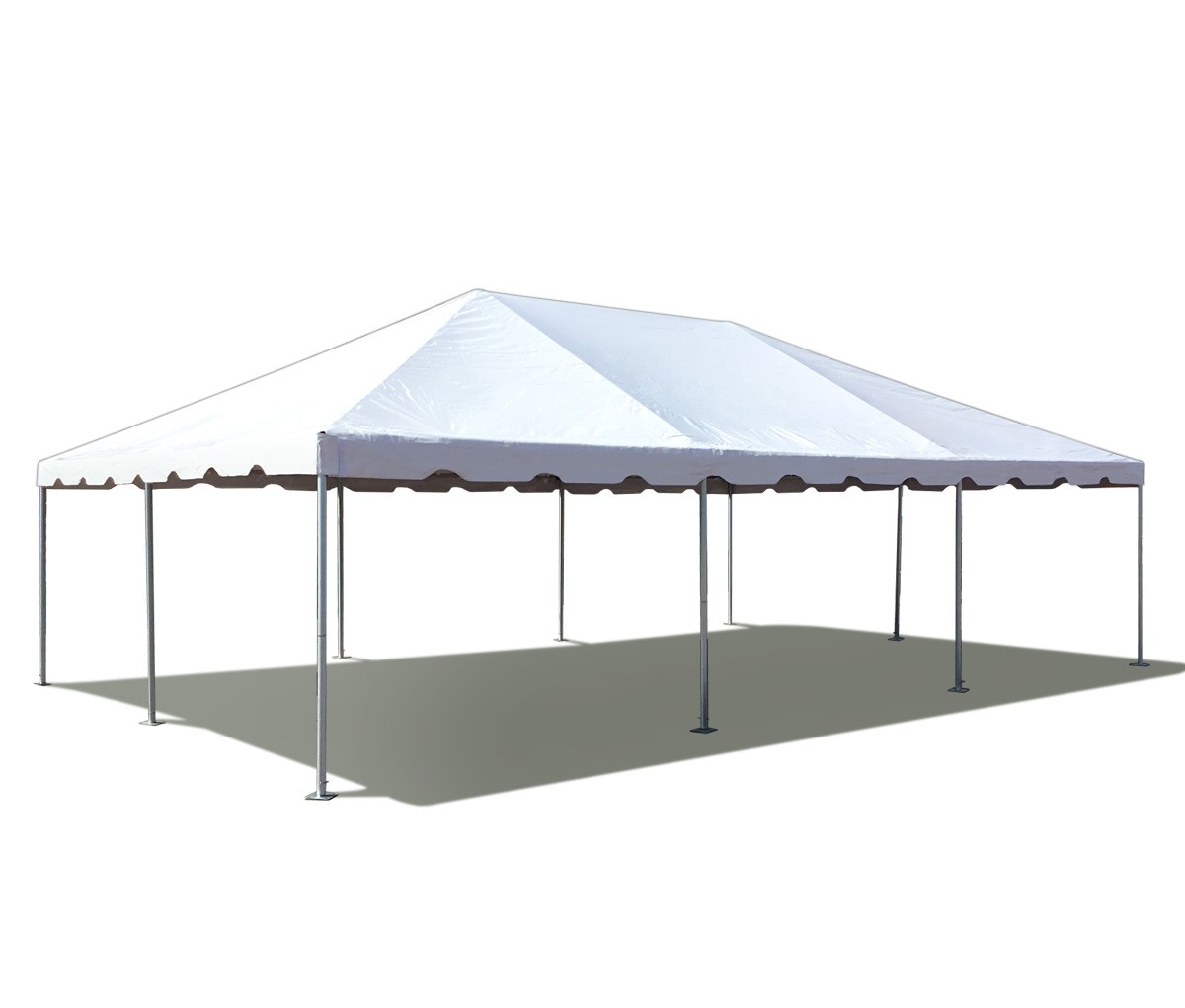 Party Tent White Commercial Backyard Event Gazebo With Frame