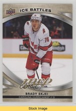 2023-24 Upper Deck MVP Gold Ice Battles Brady Skjei #133 READ 7vj