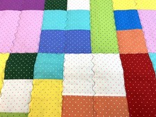 Quilt Handmade Machine Quilted 54 x 53 Colorful Scrap Quilt New Unused