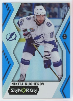 2017-18 Upper Deck Synergy Blue Nikita Kucherov Tampa Bay Lightning #23