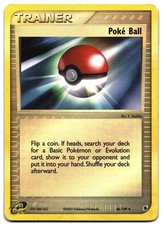 Poke Ball 86/109 Uncommon Ruby & Sapphire Pokemon Reverse Holo
