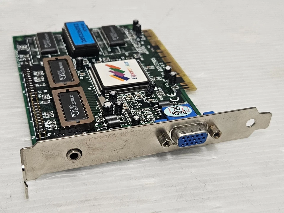 S3 Trio64V2/DX, 86C775, VRAM 2MB, PCI, VGA, Expert Color DSV3365V2, WORKING CARD - image 2 of 4