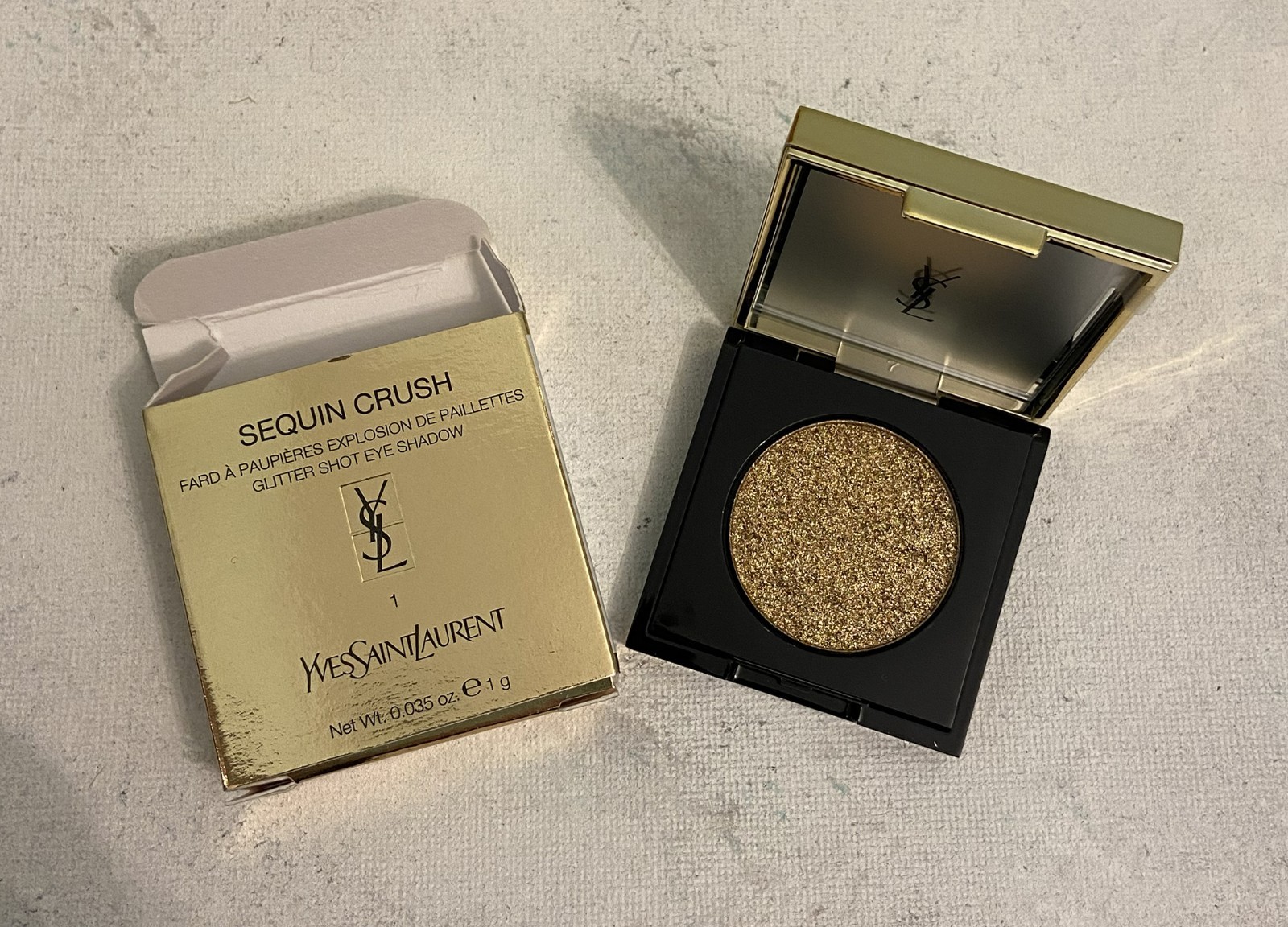 Yves Saint Laurent  Sequin Crush Ombretto Compatto YSL Make Up Trucco Fard